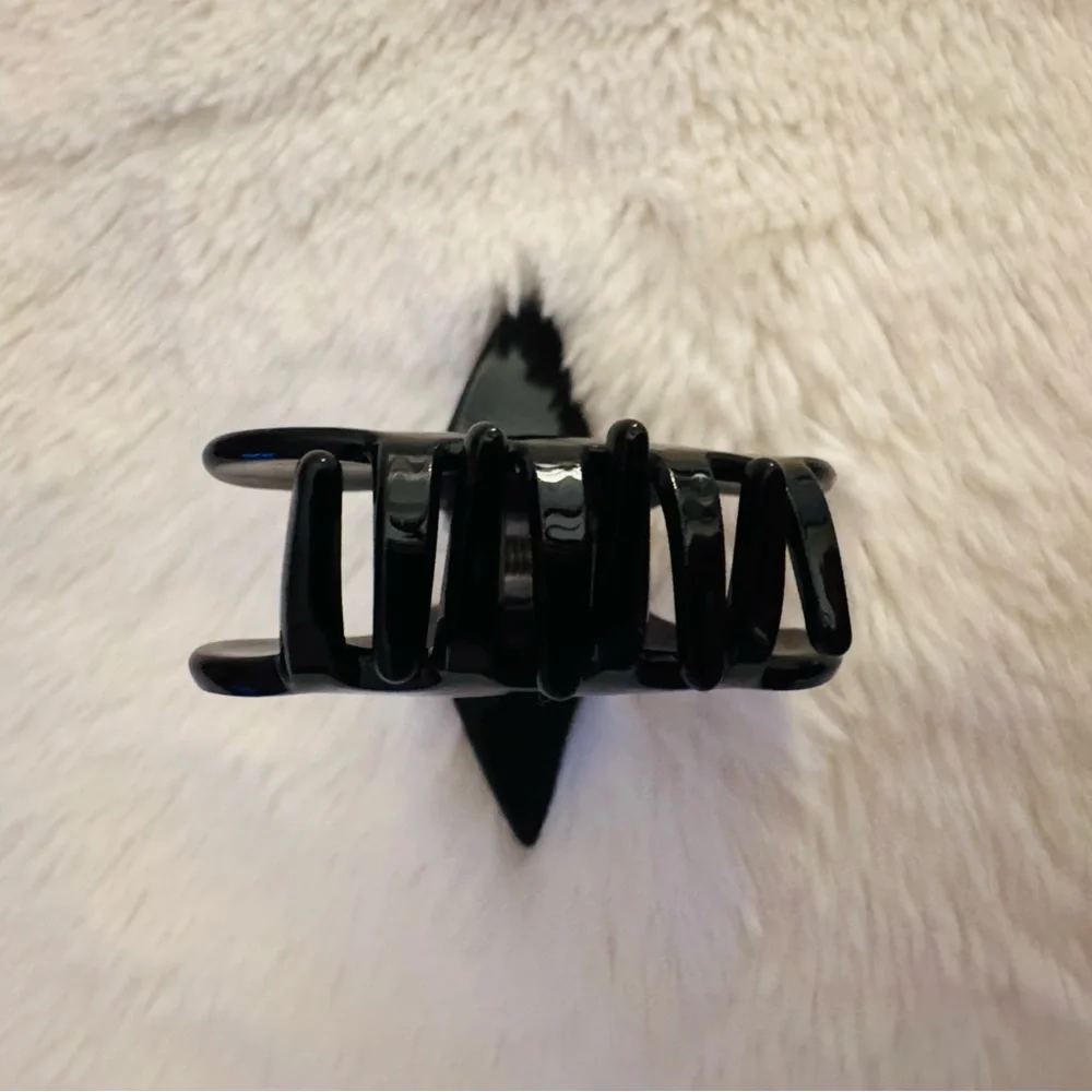 Hair Claw Clip, Halloween Witch Hat,Black and Purple